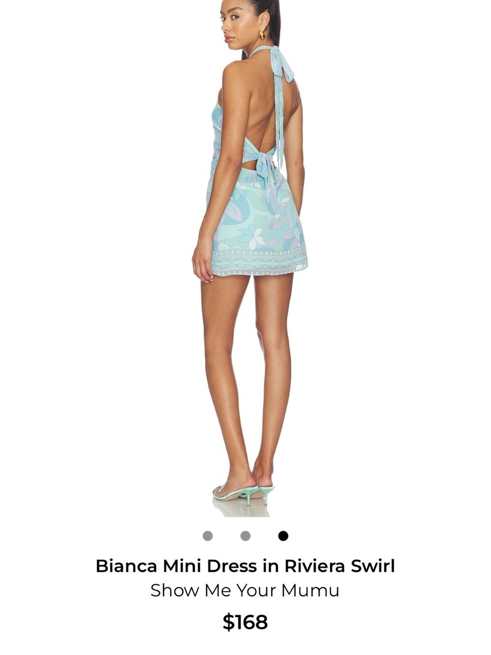 Show me your MuMu Bianca dress in riviera swirl - Picture 3 of 6
